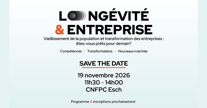 SAVE THE DATE | Longévité et Entreprise